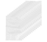 Didiseaon 100pcs Thickened White Pe Bubble Bags with Self Seal, Abrasion Resistant and Tamper-Proof Bubble Packaging Bags for Homes and Transport, Sturdy Storage and Shipping Mailers