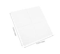 Didiseaon 100pcs White Disposable Party Napkins with Elegant Scalloped Edge Natural Wood Pulp Beverage Napkins for Weddings Birthdays Bridal Showers and Spring Celebrations
