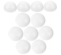 Didiseaon 100pcs White Foam Half Balls for Children, Craft Supplies for Painting, Can be Pinned or Glued, DIY Flower Arrangement Balls for New Year and Creative Projects