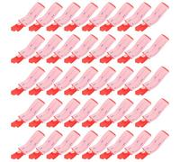 Didiseaon 100pcs Wristbands for Hospital Patients and Elderly Adults, Comfortable PVC Identification Bracelets Writable Surface, Disposable Nursing Id Bands for Sensitive Skin Use