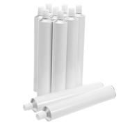 Didiseaon 10pcs 60ml Empty Aluminum Paint Tubes for Oil and Acrylic Paints, Portable and Sturdy Art Storage Containers, for Traveling Artists and Studio Use
