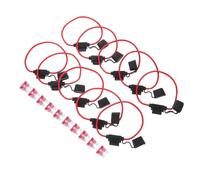 Didiseaon 10pcs Atc Inline Fuse Holders Set for Car Truck Boat Rv Electrical Circuit Protection
