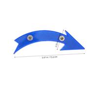 Didiseaon 10pcs Bike Reflectors for Night Riding Arrow-shaped Reflective Cycling Accessories for Mountain Road Bikes DIY Bicycle Wheel Decorations Enhancing Safety and Visibility