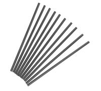 Didiseaon 10pcs Carbon Fiber Solid Rods Fishing Rod Repair Kit Reusable Blanks for Baitcasting and Enhanced Sensitivity and Reinforcement for Freshwater and Saltwater Use