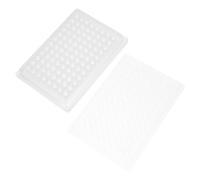 Didiseaon 10pcs Cell Culture Trays with Lid Laboratory Reaction Plates for Efficient Sample Handling and Versatile Experimental Use in School and Research