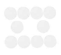 Didiseaon 10pcs Double Convex Lens Clear Acrylic Optical Magnifying Lenses for Physics Teaching Experiment Tools Science Laboratory Magnifiers