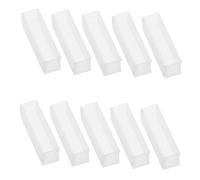 Didiseaon 10pcs Glass Cuvettes for Spectrophotometer Compatibility for Quantitative Analysis Laboratory Research and Industrial Applications