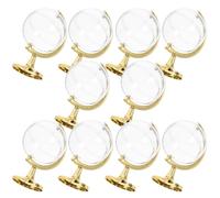 Didiseaon 10pcs Globe Shape Box Party Favor Container Golden Elegant and Jewellery Storage, Weddings, Parties and Home Decor