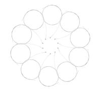 Didiseaon 10pcs Guitar Replacement Steel Strings for Bass and Guitar B String Fit Clear Balanced Tone Easy Installation Suitable for All Playing Styles