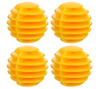 Didiseaon 10Pcs Indoor Stripe Golf Practice Balls Lightweight Durable Training Balls for Indoor Use for Pets Play Swing Effectiveness