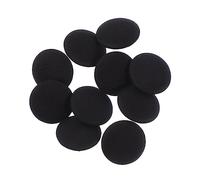 Didiseaon 10pcs Linen Covered Buttons Lightweight Decorative Sewing Accessories for Clothes DIY Crafts with Easy Sew for Scrapbook and Apparel Projects