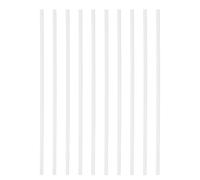 Didiseaon 10pcs Miniature Dollhouse Trim, 1:12 Scale Dollhouse Strips | Miniature Wall Paneling for Wall Moldings & Corner Trims, Adds Architectural Interest, 9.8" Model Room Trim