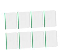 Didiseaon 10pcs Plastic File Draw Rod Folders A4 Size File Organizer with Easy Classification and Anti-Splashing Surface, Plastic Document Storage Clamps for Office and School Use