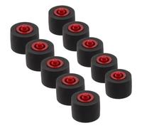 Didiseaon 10pcs Pressure Pulley Pinch Roller for Audio Cassette Tape Machine Bearing Roller for Video Recorder Repair Maintenance Convenient Radio Supplies Pinch Replacement