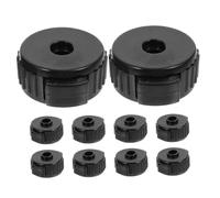Didiseaon 10Pcs Quick Release Cymbal Nuts Durable Material Drum Accessories for Jazz Drums Secure Locking for Stable Performance Easy to Install and Remove