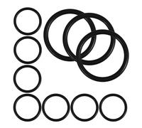 Didiseaon 10pcs Sealing Rubber Ring Epdm O-ring for Sound Bowl Singing Bowl Cushion Instruments Rubber Gasket Seal Ring for Meditation Practice