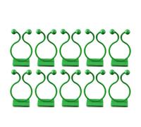 Didiseaon 10pcs Self-Adhesive Vines Clip Vine Fixture Clip Holder with High Viscosity Adhesive Simple Design Green Abs Material for Climbing Wall Plant Support and Messy Plant Management
