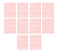 Didiseaon 10pcs Small Heart Design Padded Envelopes Protective Bubble Mailers Plastic Packaging Bags for Shipping Mailing and Packaging