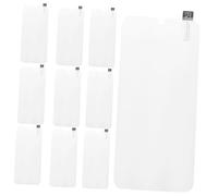 Didiseaon 10PCS Tempered Glass Screen Protector High Clarity Explosion Smudge Resistant Film Full Coverage Mobile Phone Protective Film Responsive Touch Scratch Resistant