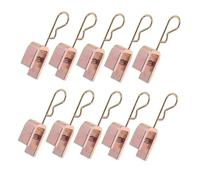 Didiseaon 10pcs Tire Valve Extender Clip Dual Stem Extension Clamp Leakproof Iron Fit for Car Truck SUV Tire Valve Connector