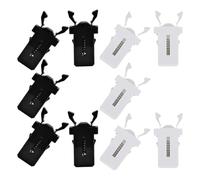 Didiseaon 10pcs Trash Can Lock Replacement Spare Parts Press Buckles with Reliable Locking Mechanism Sl esign Robust Plastic for Bin and Garbage Can in Homes and Public Spaces