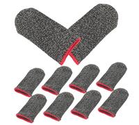 Didiseaon 10pcs Ultra-Thin Gaming Finger Sleeves Breathable Anti-Sweat Touchscreen Finger Covers for Mobile Games Thumb Enhances Grip and Reduces Slippage