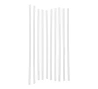 Didiseaon 10Pcs White 1.5Mm Diameter X 50Mm Length Plastic Guitar Fingerboard Side Dot Markers Instrument Inlay Dots for Guitarists Precision Playing Accessories