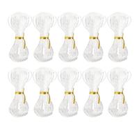 Didiseaon 10pcs White Elastic Bracelet Cords for Jewelry Beading and DIY Crafts, Stretchy Beading Strings Made of Elastic Fiber and Plastic, Restores Original Length for Handmade Crafts