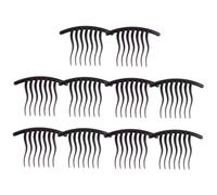 Didiseaon 10pcs Wide Tooth Hair Combs for Styling Lightweight Decorative Side Hair Clips for Women for Secure Hold