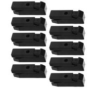 Didiseaon 10Sets Heavy Duty Hidden Floating Shelf Brackets Invisible Shelf Connector Buckles for Easy Installation Durable Supports for Bookcases Cabinets and Custom Shelves