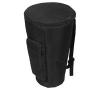Didiseaon 12 Inch African Djembe Drum Storage Bag with Waterproof Cotton-linen Cloth, Snug Secure Fit and Enhanced Safety for Outdoor Travel, Adjustable Shoulder Straps Hand Drum Carry Case