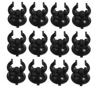 Didiseaon 12pcs Aquarium Suction Cup Clips Abs Hose Holder for Fish Tank Tubing Air Hose Clamp Accessories Resistant to Fading and Deformation for Aeration Setup