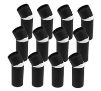 Didiseaon 12pcs Black Paper Tube Packaging Boxes for Essential Oil Bottles Thickened Canisters for Tea Small Storage Jars Home Storage Canisters -ready Present Tubes