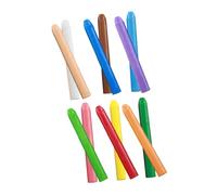 Didiseaon 12pcs Dust-free Water-soluble Colored Chalk Set for Classroom and Outdoor Play, 3.15 X 0.37 Inch Indoor Chalkboard Drawing Supplies for Boys and Girls and Teachers