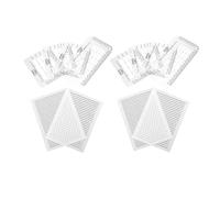 Didiseaon 12pcs Envelope Addressing Guide Rulers and Stencil Templates Set Washable Material Letter Writing Calligraphy Line Guide for DIY Invitations and Cards Crafting