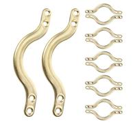 Didiseaon 12Pcs Iron Billiards Table Corner Brackets Pool Table Accessories Kit Replacement Parts for Snooker Net Bags Support