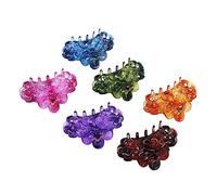 Didiseaon 12pcs Large Octopus Hair Claws for Thick Hair Non-slip Jaw Clips Colorful Resin Accessories for Women and Girls for Bathing and Styling