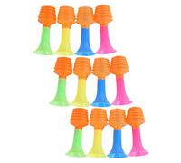Didiseaon 12pcs Mini Plastic Party Horns Loud Trumpets for Soccer Cheering Birthday Festivals Noise Makers for Boys
