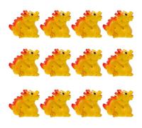 Didiseaon 12pcs Miniatures Dragon Figurines Mini Year of The Dragon Statue Lucky Chinese Mascot Animal Ornament for Garden Micro Landscape Terrarium Crafts