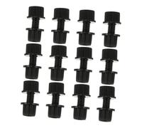 Didiseaon 12pcs Motorcycle Plate Bolts Weatherproof License Screws for Various Models Easy Installation High-strength Tag Fasteners to Secure License Plates and Enhance Visual Appeal