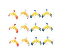 Didiseaon 12pcs Plastic Balance Eagle Gravity Birds Educational for Boys Desktop Decor Party Favors with Stable Balancing Function Random Color