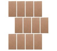 Didiseaon 12pcs Portable Mini Notepads Made of Kraft Paper with Scheduling Features, Simple and Multi-purpose Pocket Notepad for Carrying in Backpack and Education Use