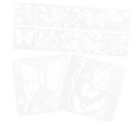Didiseaon 12pcs Reusable Butterfly Stencils for Painting Art Craft Templates Drawing Wall Stencils for Home Decor DIY Wood Sign Gift for Adults