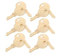 Didiseaon 12pcs Toilet Paper Dispenser Keys for Commercial Use Metal Bathroom Key Replacement for Efficient Maintenance Offices Hotels and Restaurants Compact and Design