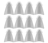 Didiseaon 12PCS Transparent Safety Window Locks for Pets Easy DIY Sliding Door Lock Kit with Invisible Design Quick Emergency Release for Proofing Sliding Glass Doors and Closets