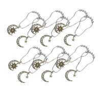 Didiseaon 12pcs Vintage Metal Shower Curtain Hooks Pendant Rings for Bathroom Lightweight Hangers with No Burrs Suitable for Heavy and Lightweight Curtains Elegant Decorative Design