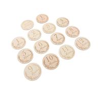 Didiseaon 14pcs Wooden Growth Cards Monthly Commemorative Photo Props for Newborns Designs for Tracking Development and Capturing Adorable Moments
