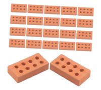 Didiseaon 150pcs Mini Bricks DIY Construction Set Pottery Tiles for Dollhouse Model Building Creative Craft Projects and Garden Landscaping