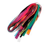 Didiseaon 15pcs Elastic Sewing Band Polyester Knitting Elastic Ribbon for DIY Hair Ties Headbands Bows Waistbands Each Soft Stretch Foldover Trim for Teens Women