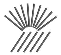 Didiseaon 15pcs Graphite Electrode Rod for Physics Experiment with Stable Chemical Composition and Durability, Black Graphite Stick Suitable for Teaching and Scientific Experiments